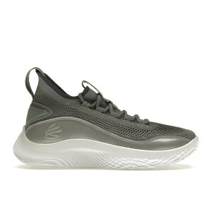 Under Armour �A���_�[�A�[�}�[ �����Y �X�j�[�J�[ �yUnder Armour Curry Flow 8 Shine�z �T�C�Y US_9.5(27.5cm) Grey/Grey/White