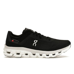 On I Y Xj[J[ yOn Running Cloudflow 4 Black Whitez TCY US_12.5(30.5cm) Black/White