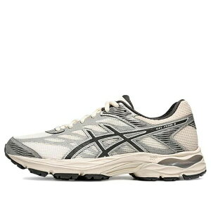 ASICS �A�V�b�N�X ���f�B�[�X �X�j�[�J�[ Cream White/Grey/Black �y(WMNS) ASICS Gel-Flux 4 'Cream White Grey' 1012B730-020�z �T�C�Y US_8.5(25.5cm)
