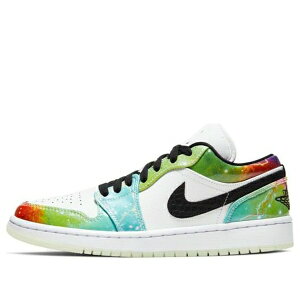 Air Jordan �W���[�_�� ���f�B�[�X �X�j�[�J�[ Multi-Color/White/Black �y(WMNS) Air Jordan 1 Low 'Galaxy' CW7310-909�z �T�C�Y US_6(23.0cm)