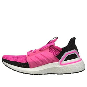 adidas �A�f�B�_�X ���f�B�[�X �X�j�[�J�[ Black/Pink �y(WMNS) adidas UltraBoost 19 'Shock Pink' G27485�z �T�C�Y US_5(22.0cm)