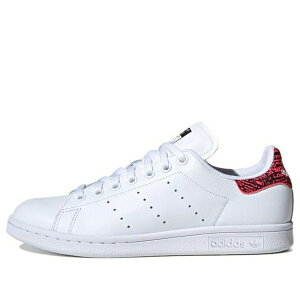 adidas �A�f�B�_�X ���f�B�[�X �X�j�[�J�[ White/Black/Red �y(WMNS) adidas originals Stan Smith 'White Black Red' FY1714�z �T�C�Y US_6.5(23.5cm)