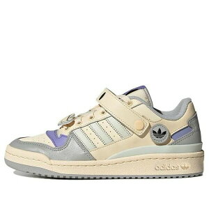 adidas �A�f�B�_�X ���f�B�[�X �X�j�[�J�[ CREAM/DARK GRAY/LIGHT GRAY/PURPLE �y(WMNS) adidas Originals Forum Low 'Cream Dark Gray Light Gray' GW4426�z �T�C�Y US_6.5(23.5cm)