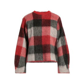 【送料無料】 セミクチュール レディース ニット&セーター アウター Sweaters Red