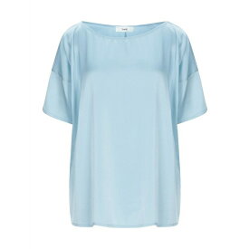 【送料無料】 スオリ レディース カットソー トップス Tops Sky blue