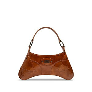 �i�E���Y ���f�B�[�X �V�����_�[�o�b�O �o�b�O Razr logo-lettering shoulder bag Brown