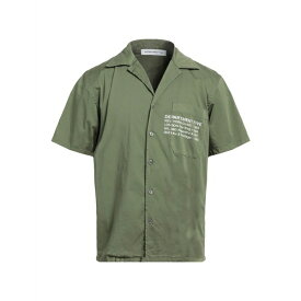 【送料無料】 デパートメントファイブ メンズ シャツ トップス Shirts Military green