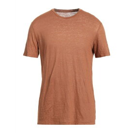 【送料無料】 アルテア メンズ Tシャツ トップス T-shirts Brown