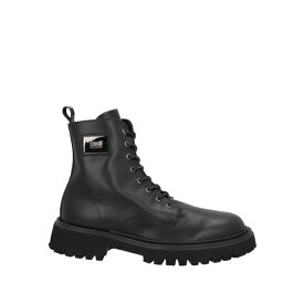 【送料無料】 カヴァリ クラス/ロベルト・カバリ メンズ ブーツ シューズ Ankle boots Black