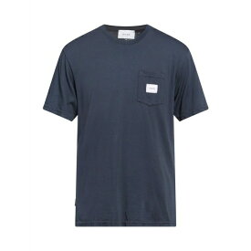 【送料無料】 シュー メンズ Tシャツ トップス T-shirts Navy blue
