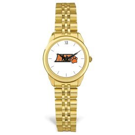 ジャーディン レディース 腕時計 アクセサリー Rochester Institute of Technology Tigers Women's Logo Medallion Rolled Link Bracelet Wristwatch Gold