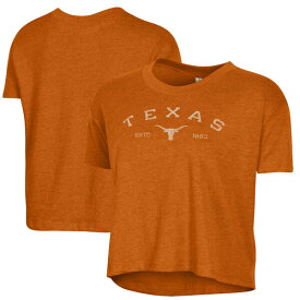 オルタナティヴ アパレル レディース Tシャツ トップス Texas Longhorns Alternative Apparel Women's Retro Jersey Headliner Cropped TShirt Texas Orange