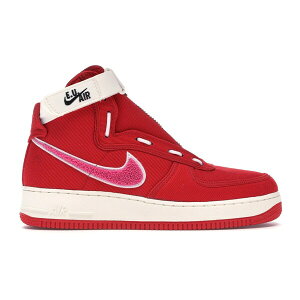 Nike �i�C�L �����Y �X�j�[�J�[ �yNike Air Force 1 High Emotionally Unavailable�z �T�C�Y US_7.5(25.5cm) Team Red/Sail-Pink Blast