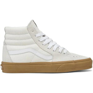 Vans �o���Y �����Y �X�j�[�J�[ �yVans Sk8-Hi Corduroy Pop Marshmallow�z �T�C�Y US_7.5(25.5cm) Marshmallow