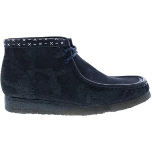 Clarks �N���[�N�X �����Y �X�j�[�J�[ �yClarks Originals Wallabee Boot Denim Blue�z �T�C�Y US_10.5(28.5cm) Denim/Blue