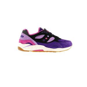 Saucony �T�b�J�j�[ �����Y �X�j�[�J�[ �ySaucony G9 Shadow 6 Feature The Barney�z �T�C�Y US_9(27.0cm) Purple/Black