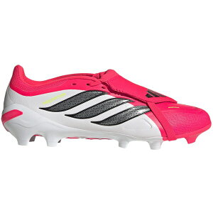 adidas �A�f�B�_�X �����Y �X�j�[�J�[ �yadidas Predator League Fold-Over Tongue FG Born for Goals Pack�z �T�C�Y US_6(24.0cm) Lucid Red/Core Black/Cloud White