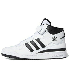 adidas �A�f�B�_�X �����Y �X�j�[�J�[ �yadidas Forum Mid 'White Black' FY7939�z �T�C�Y US_10(28.0cm)