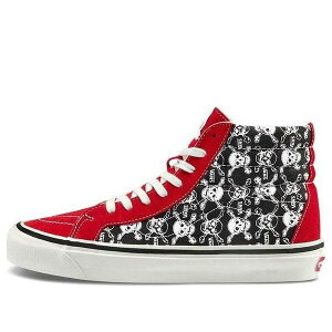 Vans �o���Y �����Y �X�j�[�J�[ �yVans SK8-HI 38 DX 'Skulls Red Black' VN0A38GFX7Z�z �T�C�Y US_7(25.0cm)