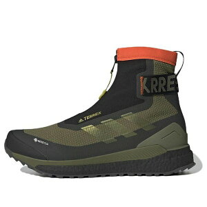 adidas �A�f�B�_�X �����Y �X�j�[�J�[ �yadidas Terrex Free Hiker Cold.RDY 'Focus Olive Impact Orange' GY6757�z �T�C�Y US_6.5(24.5cm)