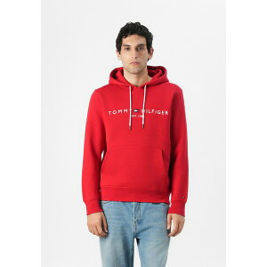 g~[ qtBK[ Y p[J[EXEFbgVc AE^[ LOGO HOODY - Hoodie - medium red