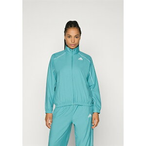 AfB_X fB[X WPbgu] AE^[ CRAZYLITE - Training jacket - powder teal/white