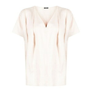 �W���Z�t ���f�B�[�X �V���c �g�b�v�X V-neck short-sleeved top Neutrals