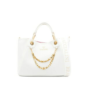 �u���b�`�����[�j ���f�B�[�X �g�[�g�o�b�O �o�b�O Amy chain tote bag White