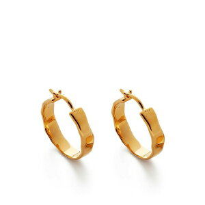 ���j�J���B�i�_�[ ���f�B�[�X �s�A�X���C�������O �A�N�Z�T���[ Siren muse wave hoop earrings Gold