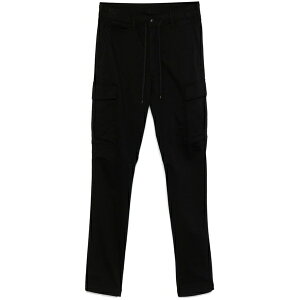 �����t���[���� �����Y �J�W���A���p���c �{�g���X Tapered cargo trousers Black