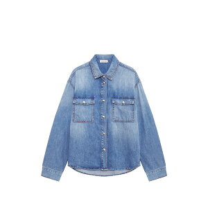 �A�j�[�r�� ���f�B�[�X �V���c �g�b�v�X Paxton button-up shirt Blue
