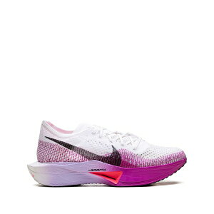 �i�C�L �����Y �X�j�[�J�[ �V���[�Y Zoomx vaporfly next% 3  white/vivid purple/purple agate/black sneakers Purple