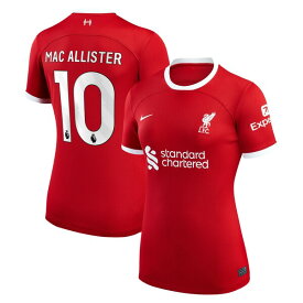 ナイキ レディース ユニフォーム トップス Alexis Mac Allister Liverpool Nike Women's 2023/24 Home Replica Player Jersey Red