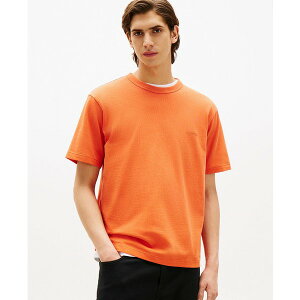 g~[ qtBK[ Y Vc gbvX Men's Relaxed-Fit Logo T-Shirt Brilliant Orange