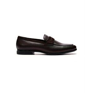 �J�����X�T���^�i �����Y �X���b�|���E���[�t�@�[ �V���[�Y Men's Leon Penny Loafers Brown leather
