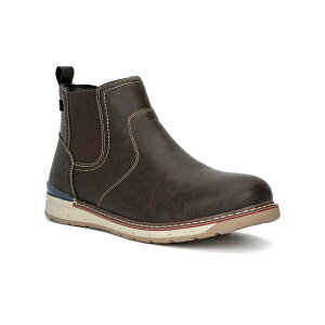GbNXC Y u[c V[Y Men's Drago Slip-On Boots Brown
