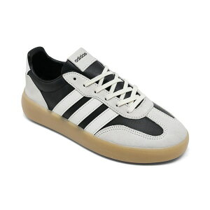 �A�f�B�_�X ���f�B�[�X �X�j�[�J�[ �V���[�Y Women's Barreda Decode Lux Casual Sneakers from Finish Line Core Black, Off White