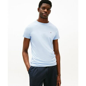 g~[ qtBK[ Y Vc gbvX Men's Stretch Cotton Slim-Fit T-Shirt Breezy Blue