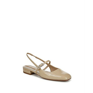 tRTg fB[X T_ V[Y Destin Mary Jane Slingback Flats Sandals Beige Faux Patent Leather