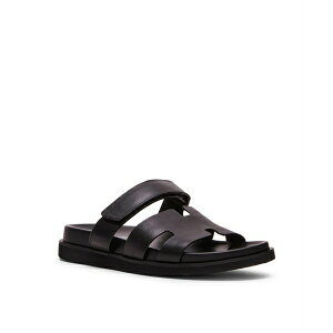 XeB[u }f Y Xj[J[ V[Y Men's Micah Slip On Sandal Black leather