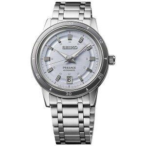 ZCR[ Y uXbgEoOEANbg ANZT[ Men's Automatic Presage Style 60s Stainless Steel Bracelet Watch 40mm Silver