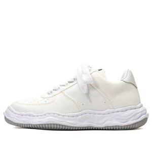 Maison MIHARA YASUHIRO �~�n�����X�q�� �����Y �X�j�[�J�[ �yMaison MIHARA YASUHIRO WAYNE OG Sole Canvas Low-top Sneaker 'White' A10FW720-WHT�z �T�C�Y US_8(26.0cm)