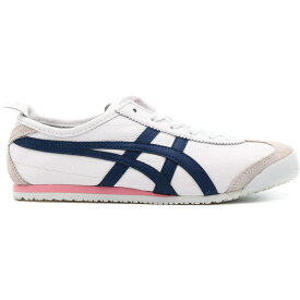 Onitsuka Tiger オニツカタイガー レディース スニーカー 【Onitsuka Tiger Mexico 66】 サイズ US_W_8.5W White Independence Blue (Women's)