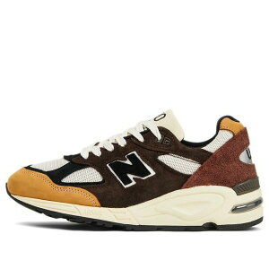New Balance �j���[�o�����X �����Y �X�j�[�J�[ �yNew Balance 990v2 Made in USA Teddy Santis 'Black Tan' M990BB2�z �T�C�Y US_5.5(23.5cm)