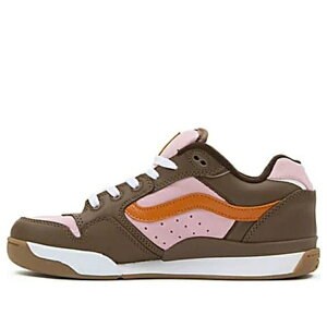 Vans �o���Y �����Y �X�j�[�J�[ �yVans x Vault Gallery Dept. Rowley 'Brown Pink White' VN000E21CPX�z �T�C�Y US_M_13