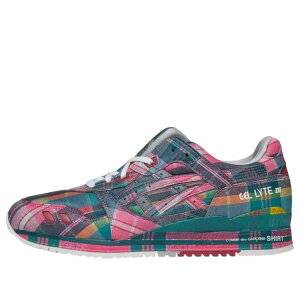 ASICS �A�V�b�N�X �����Y �X�j�[�J�[ �yASICS x COMME des GARCONS SHIRT Gel-Lyte III '07 Remastered 'Pink Plaid' 1203A824-700�z �T�C�Y US_9(27.0cm)