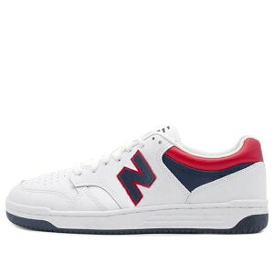 New Balance �j���[�o�����X �����Y �X�j�[�J�[ �yNew Balance 480 Lifestyle Shoes 'White Indigo Red' BB480LNR�z �T�C�Y US_M_4