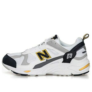 New Balance �j���[�o�����X �����Y �X�j�[�J�[ �yNew Balance 878 NB 'Grey Yellow' CM878WYW�z �T�C�Y US_5.5(23.5cm)