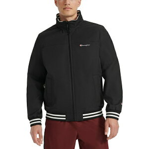 `sI Y WPbgu] AE^[ Men's Regatta Full-Zip Bomber Jacket Black