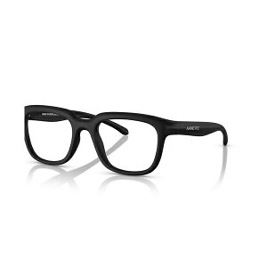 A[lbg Y TOXEACEFA ANZT[ Men's Splice Eyeglasses, AN7272 Rubber Black